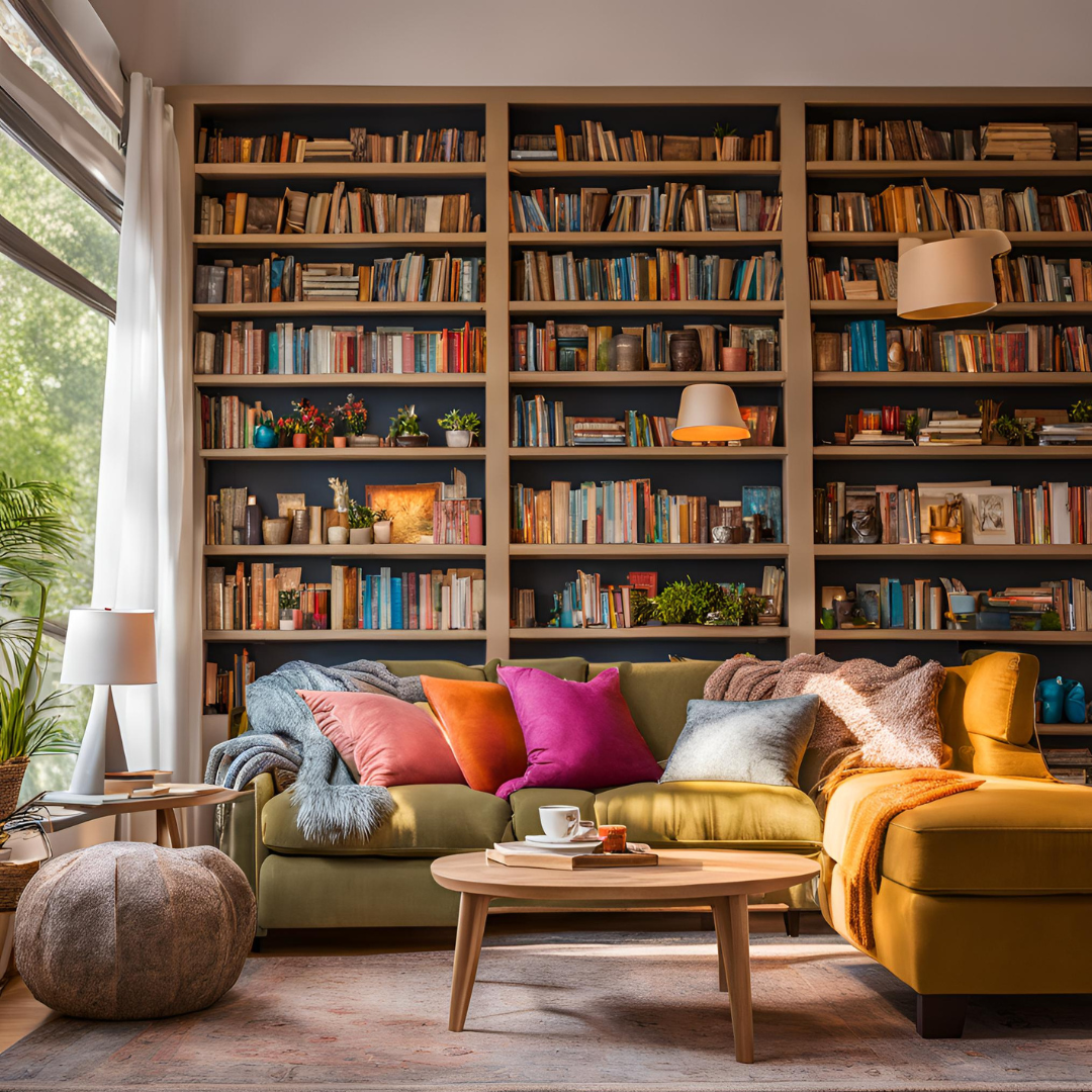 cozy house, living room