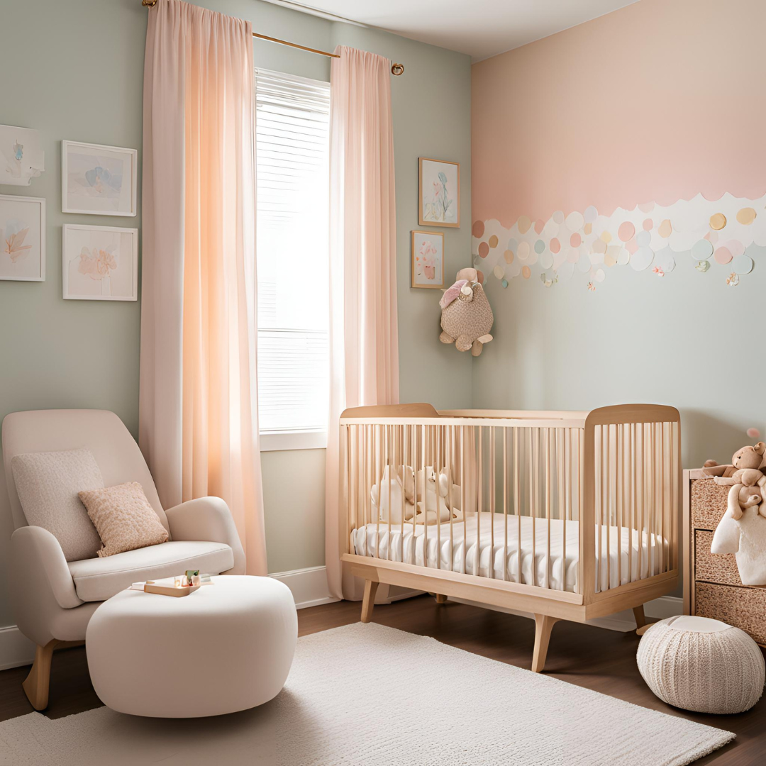 gezellige en comfotabele babykamer