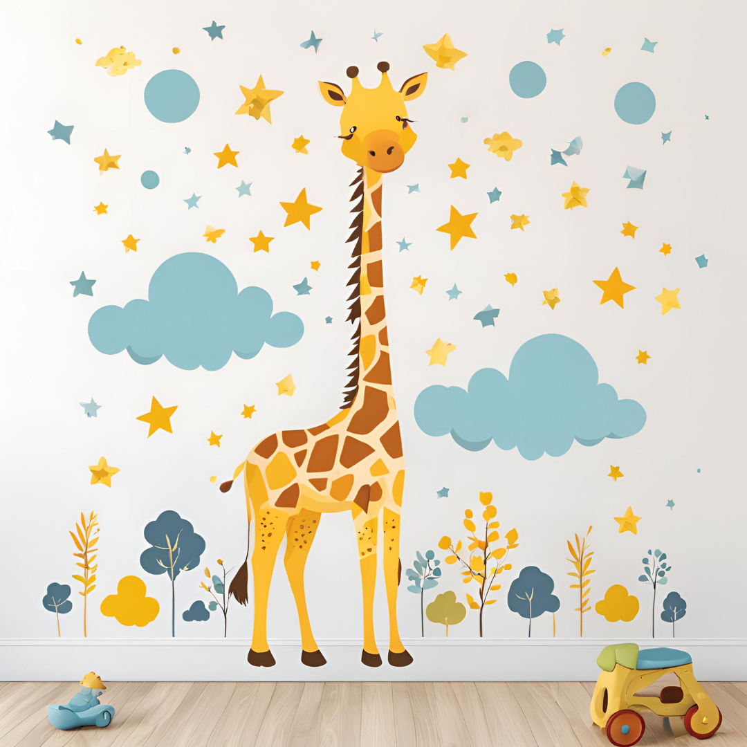 Muursticker babykamer